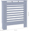 vidaXL Radiatorombouw 78 cm MDF grijs