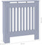 vidaXL Radiatorombouw 78 cm MDF grijs