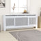 vidaXL Radiatorombouw 78 cm MDF grijs