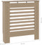vidaXL Radiatorombouw 78 cm MDF