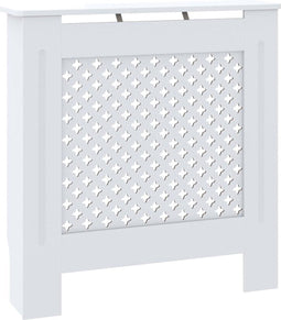 vidaXL Radiatorombouw 78 cm MDF wit