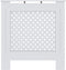 vidaXL Radiatorombouw 78 cm MDF wit