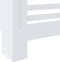 vidaXL Radiatorombouw 78 cm MDF wit