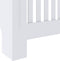 vidaXL Radiatorombouw 78 cm MDF wit