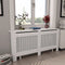 vidaXL Radiatorombouw 78 cm MDF wit