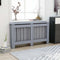 vidaXL Radiatorombouw 78 cm MDF wit