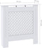 vidaXL Radiatorombouw 78 cm MDF wit