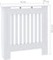 vidaXL Radiatorombouw 78 cm MDF wit
