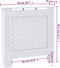 vidaXL Radiatorombouw 78 cm MDF wit