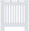 vidaXL Radiatorombouw 78 cm MDF wit