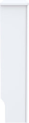 vidaXL Radiatorombouw 78 cm MDF wit