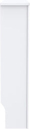 vidaXL Radiatorombouw 78 cm MDF wit