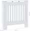 vidaXL Radiatorombouw 78 cm MDF wit