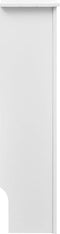 vidaXL Radiatorombouw 78 cm MDF wit