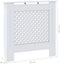 vidaXL Radiatorombouw 78 cm MDF wit