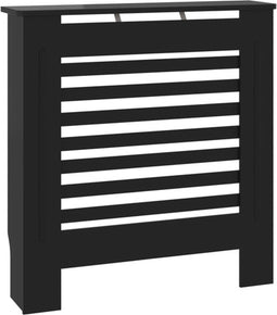 vidaXL Radiatorombouw 78 cm MDF zwart