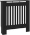 vidaXL Radiatorombouw 78 cm MDF zwart