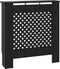 vidaXL Radiatorombouw 78 cm MDF zwart