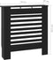 vidaXL Radiatorombouw 78 cm MDF zwart
