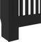 vidaXL Radiatorombouw 78 cm MDF zwart
