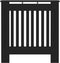 vidaXL Radiatorombouw 78 cm MDF zwart