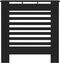 vidaXL Radiatorombouw 78 cm MDF zwart