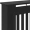 vidaXL Radiatorombouw 78 cm MDF zwart