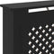vidaXL Radiatorombouw 78 cm MDF zwart