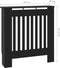 vidaXL Radiatorombouw 78 cm MDF zwart