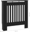 vidaXL Radiatorombouw 78 cm MDF zwart