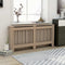 vidaXL Radiatorombouw wit MDF 172 cm
