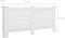 vidaXL Radiatorombouwen 2 st 172x19x81.5 cm MDF wit