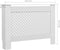 vidaXL Radiatorombouwen 2 st 172x19x81.5 cm MDF wit