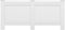 vidaXL Radiatorombouwen 2 st 172x19x81.5 cm MDF wit