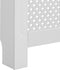 vidaXL Radiatorombouwen 2 st 172x19x81.5 cm MDF wit