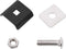 vidaXL - Rastermatverbinding - 25 - sets - antraciet