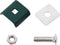 vidaXL - Rastermatverbinding - 25 - sets - groen