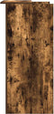 vidaXL - Receptiebalie - 55x50x103,5 - cm - bewerkt - hout - gerookt - eikenkleurig