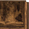 vidaXL - Receptiebalie - 55x50x103,5 - cm - bewerkt - hout - gerookt - eikenkleurig