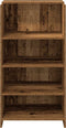 vidaXL - Receptiebalie - 55x50x103,5 - cm - bewerkt - hout - oud - houtkleurig