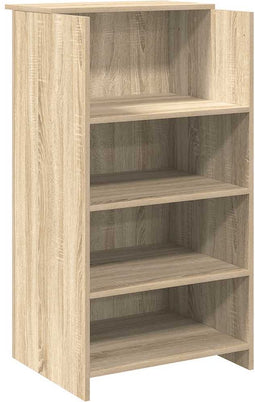 vidaXL - Receptiebalie - 55x50x103,5 - cm - bewerkt - hout - sonoma - eikenkleurig