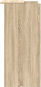 vidaXL - Receptiebalie - 55x50x103,5 - cm - bewerkt - hout - sonoma - eikenkleurig