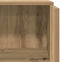vidaXL - Receptiebalie - 55x50x103,5 - cm - bewerkt - hout - artisanaal - eikenkleur