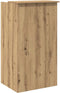 vidaXL - Receptiebalie - 55x50x103,5 - cm - bewerkt - hout - artisanaal - eikenkleur
