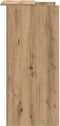 vidaXL - Receptiebalie - 55x50x103,5 - cm - bewerkt - hout - artisanaal - eikenkleur