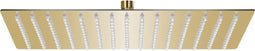 vidaXL - Regendouchekop - rechthoekig - 40x30 - cm - roestvrij - staal - goudkleurig