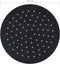vidaXL - Regendouchekop - rond - 20 - cm - roestvrij - staal - zwart