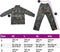 vidaXL - Regenpak - 2-delig - met - capuchon - (heren - / - camouflage - / - maat - XL)