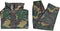 vidaXL - Regenpak - 2-delig - met - capuchon - (heren - / - camouflage - / - maat - XL)