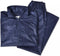 vidaXL - Regenpak - 2-delig - met - capuchon - (heren - / - marineblauw - / - maat - M)
